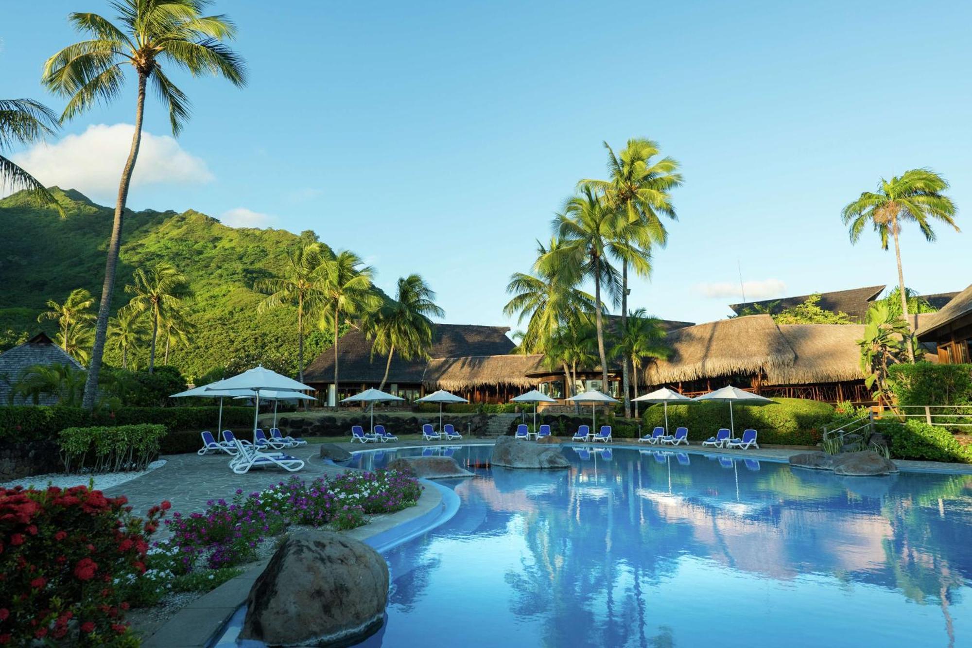 Hilton Moorea Lagoon Resort & Spa Papetoai Exteriör bild